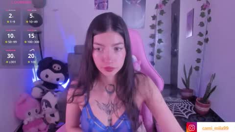 Snapshot of cami_mila99 chatting on October 25, 11:10 pm CAMI  online show from October 25, 11:10 pm