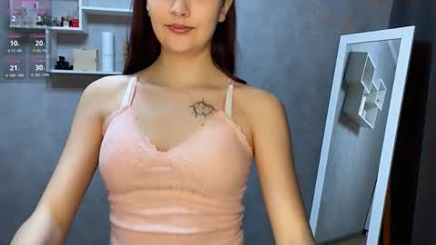 Snapshot of camienevius chatting on October 15, 12:05 pm Hello My name is Rina im new model here and little but shy but curious. online show from October 15, 12:05 pm