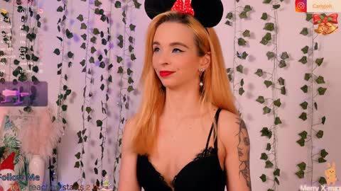 Snapshot of carlymilton chatting on December 30, 9:08 pm Carly online show from December 30, 9:08 pm