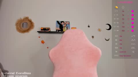 Snapshot of cassie_evansss chatting on December 4, 4:16 pm Cassie online show from December 4, 4:16 pm