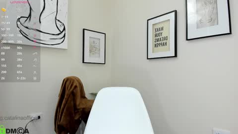 Snapshot of catalinaofficer chatting on October 19, 11:22 am Catalina Howard Aragon online show from October 19, 11:22 am