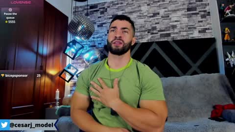 Cesar jones online show from December 1, 7:03 pm