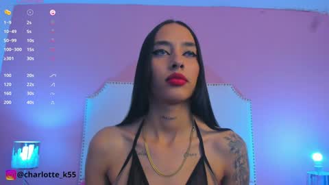 Snapshot of charlotte_kisss chatting on January 3, 8:22 pm Charlotte online show from January 3, 8:22 pm