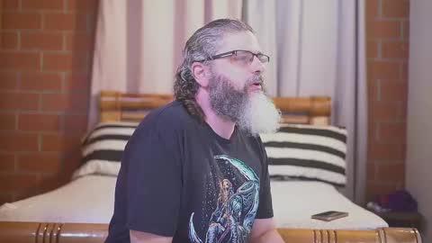 Snapshot of cheeseburgerjesus chatting on February 19, 6:10 pm Cheesburger Jesus and whoever showed up. online show from February 19, 6:10 pm