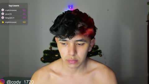 Snapshot of cody_evanss chatting on December 17, 1:16 pm cody online show from December 17, 1:16 pm