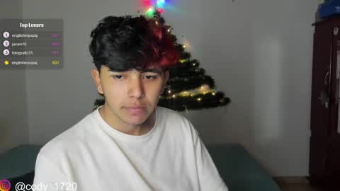 Snapshot of cody_evanss chatting on December 28, 1:17 pm cody online show from December 28, 1:17 pm