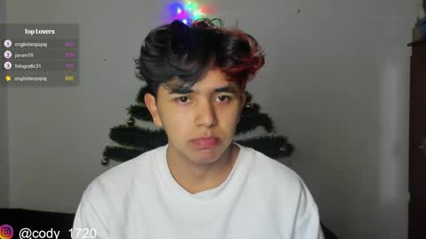 Snapshot of cody_evanss chatting on December 31, 6:24 pm cody online show from December 31, 6:24 pm