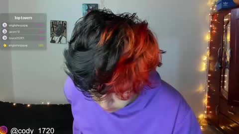 Snapshot of cody_evanss chatting on January 18, 1:08 pm cody online show from January 18, 1:08 pm