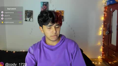 Snapshot of cody_evanss chatting on January 18, 4:10 pm cody online show from January 18, 4:10 pm