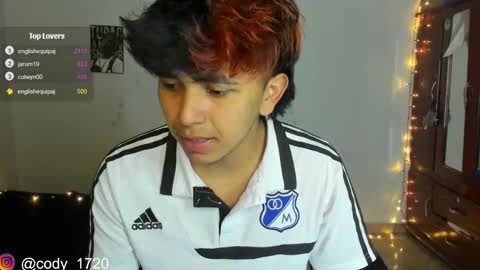 Snapshot of cody_evanss chatting on February 10, 2:08 am cody online show from February 10, 2:08 am