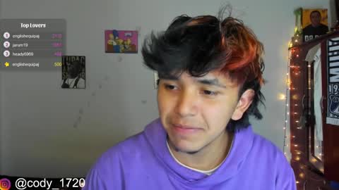 Snapshot of cody_evanss chatting on March 6, 1:48 am cody online show from March 6, 1:48 am