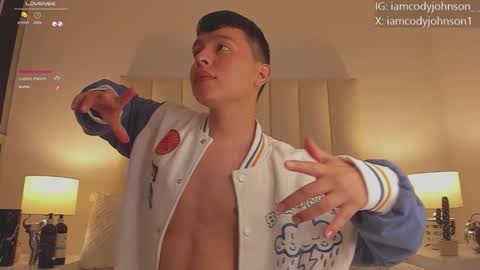 Snapshot of cody_johnsonn_ chatting on December 1, 7:19 pm CODY online show from December 1, 7:19 pm