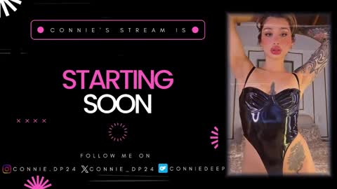 connie    online show from April 22, 9:55 am