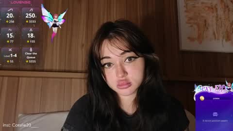 Snapshot of coralie20 chatting on April 8, 8:03 am coralie20 online show from April 8, 8:03 am