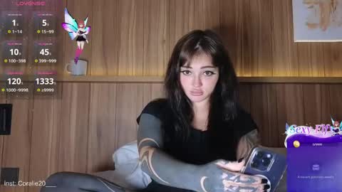 Snapshot of coralie20 chatting on May 7, 9:03 am coralie20 online show from May 7, 9:03 am