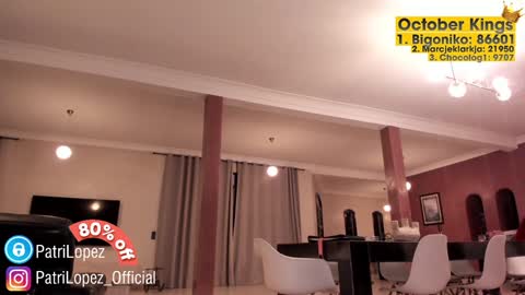 Snapshot of crazypaty chatting on October 7, 6:38 pm Patricia Lpez online show from October 7, 6:38 pm