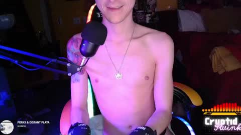 CryptidTwink online show from April 22, 5:54 am