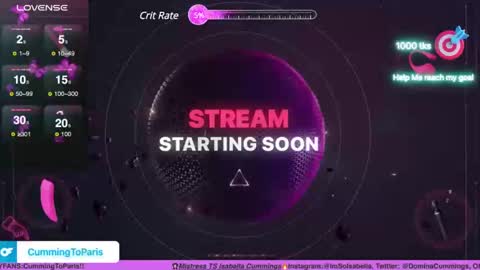 Snapshot of cummingtoparis chatting on February 21, 4:18 am Cumming To Mistress Isabella Cummings online show from February 21, 4:18 am