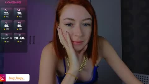 Snapshot of cuteroxyfoxyy chatting on April 18, 10:52 am Roxy online show from April 18, 10:52 am