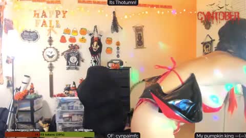 Snapshot of cynpai chatting on October 5, 3:16 am Cynpai online show from October 5, 3:16 am