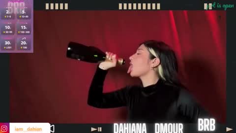 Dahiana  online show from January 16, 12:09 pm