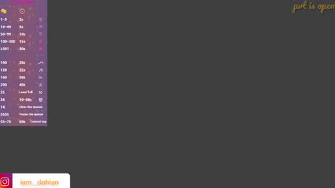 Snapshot of dahiana_dmour chatting on May 6, 11:26 am Dahiana online show from May 6, 11:26 am