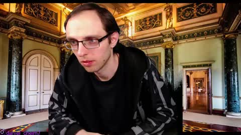 Snapshot of daniel9121 chatting on February 16, 7:49 pm Daniel9121 online show from February 16, 7:49 pm