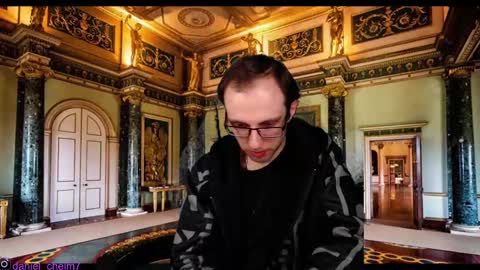 Snapshot of daniel9121 chatting on February 23, 5:50 pm Daniel9121 online show from February 23, 5:50 pm