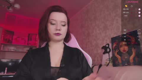 Snapshot of daniredheadevil chatting on January 2, 8:28 am Your mistress Dani online show from January 2, 8:28 am