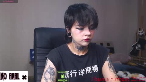 Snapshot of dark__elf chatting on February 9, 9:49 pm Anessa  online show from February 9, 9:49 pm