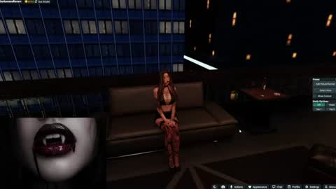 Snapshot of darknessxraven chatting on June 20, 6:22 pm Raven online show from June 20, 6:22 pm