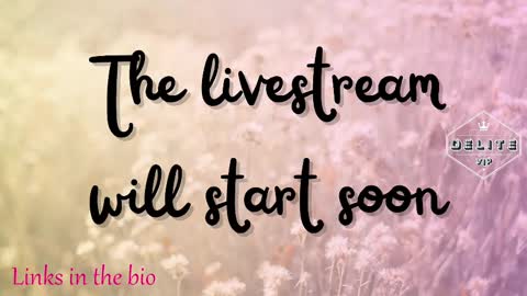 Snapshot of delitevip chatting on March 5, 9:05 am DeLite  Next stream on Wednesday or Thurdsay  online show from March 5, 9:05 am