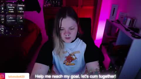 Snapshot of destroyall420 chatting on February 27, 7:23 am Lola Bdsm and fries online show from February 27, 7:23 am
