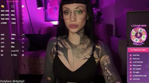 dgtlgrl online show from October 7, 6:27 pm