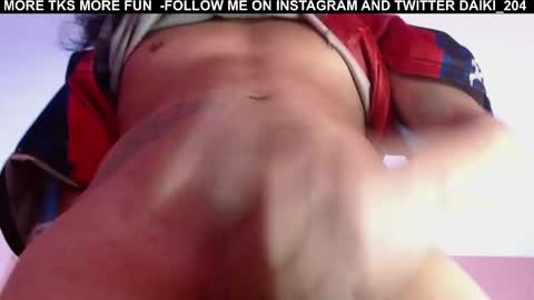 daiki sx online show from April 15, 7:58 pm