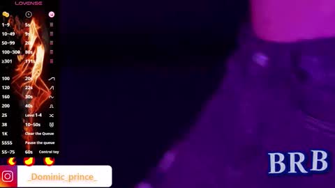 DOMINIC PRINCE   online show from November 11, 6:02 am