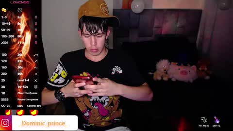 DOMINIC PRINCE   online show from November 19, 11:16 pm