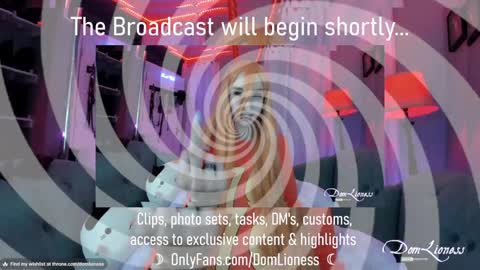 Snapshot of domlioness chatting on January 24, 11:02 pm DomLioness online show from January 24, 11:02 pm