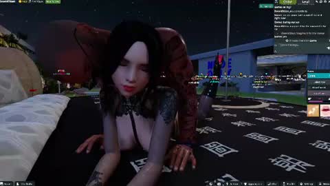 Snapshot of doomkitten666 chatting on June 27, 5:45 am Doomkitten666 online show from June 27, 5:45 am