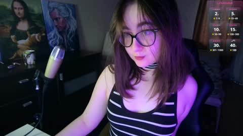Snapshot of el_sweety chatting on January 23, 10:11 am If you like it when I meow give me a thumbs up online show from January 23, 10:11 am