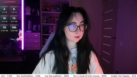 Snapshot of el_sweety chatting on May 25, 11:38 am If you like it when I meow give me a thumbs up online show from May 25, 11:38 am