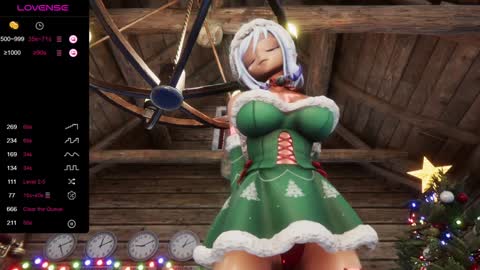 Elfie Love online show from December 7, 6:15 pm