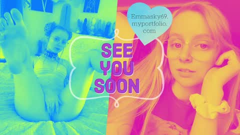 Snapshot of emmasky69 chatting on December 21, 1:36 am Emma Sky online show from December 21, 1:36 am