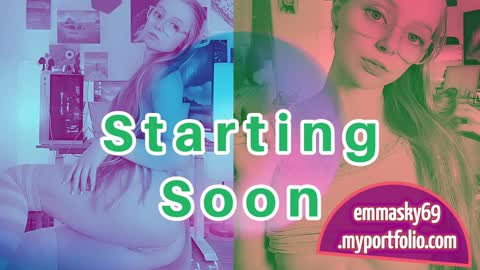 Snapshot of emmasky69 chatting on January 13, 12:41 am Emma Sky online show from January 13, 12:41 am