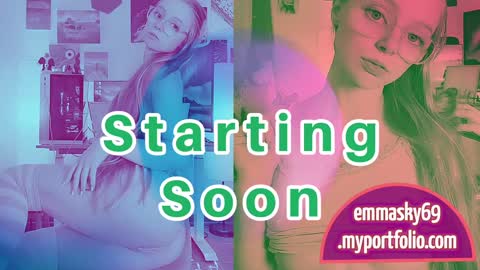 Snapshot of emmasky69 chatting on February 7, 12:53 am Emma Sky online show from February 7, 12:53 am