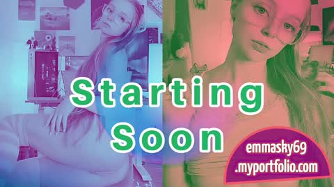 Snapshot of emmasky69 chatting on March 4, 1:55 am Emma Sky online show from March 4, 1:55 am