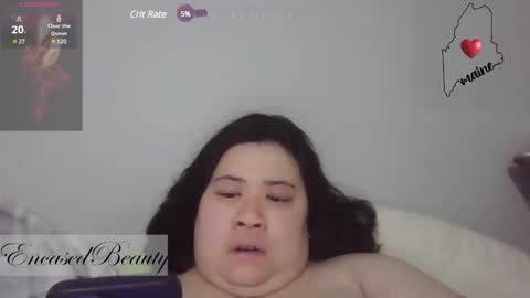 Snapshot of encasedbeauty chatting on January 1, 5:01 am Ela online show from January 1, 5:01 am