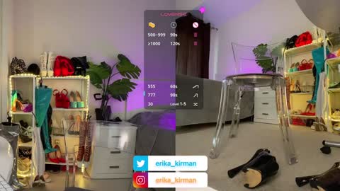 Erika      online show from December 3, 12:59 pm