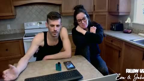 Eva  Jake online show from February 12, 4:44 pm