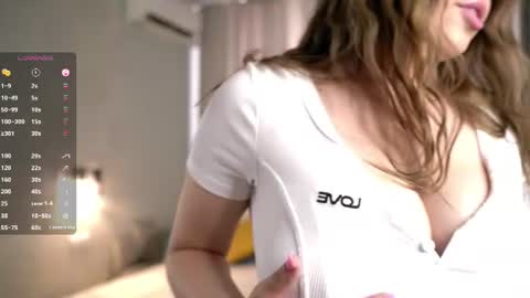 Snapshot of evelynnclaire chatting on July 7, 7:34 am Emily online show from July 7, 7:34 am
